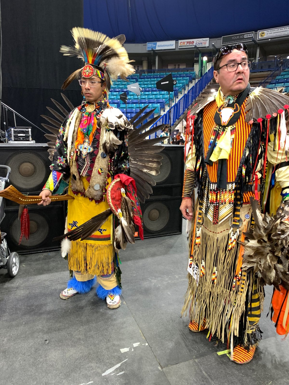 Powwow held at the SaskTel Centre.