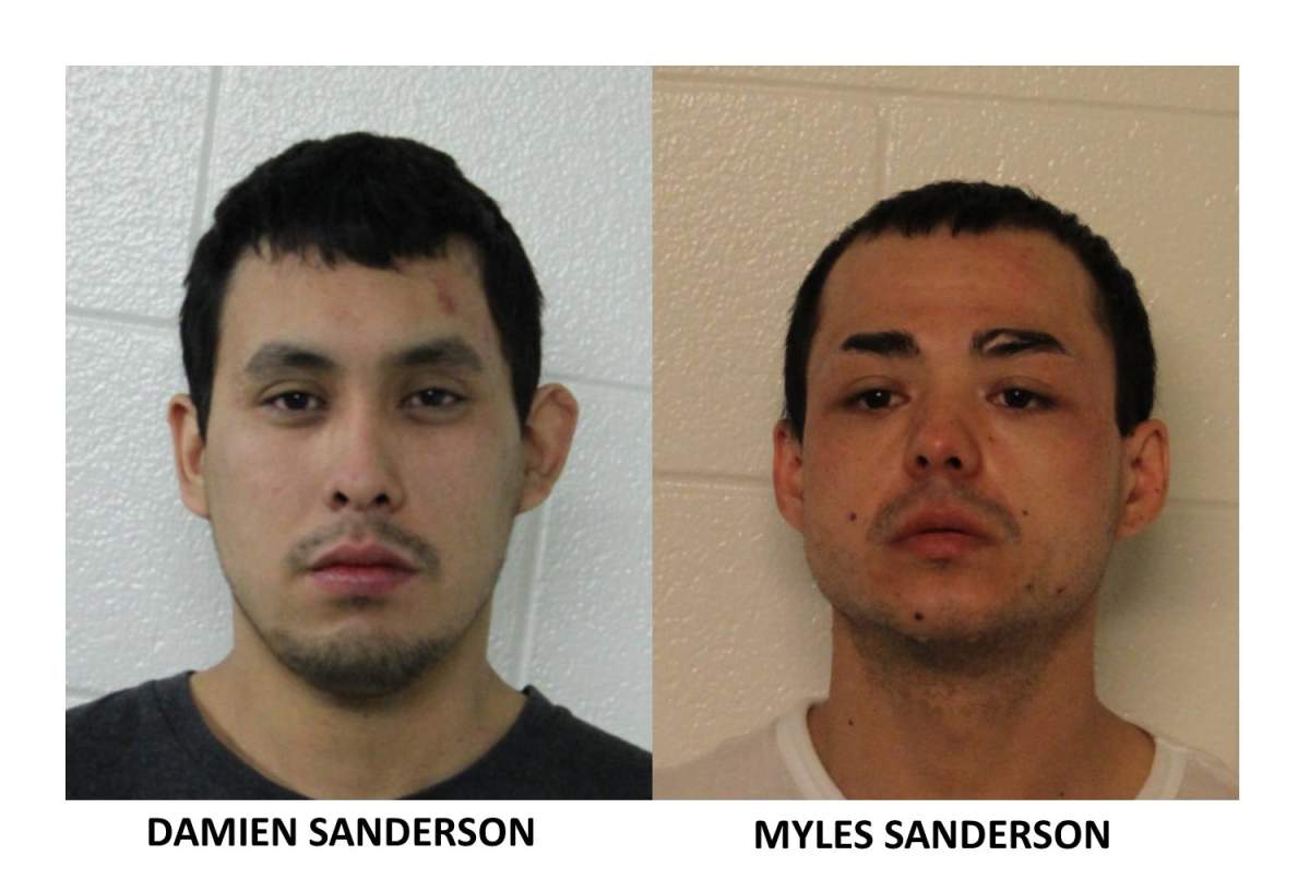 The incorrect photo provided of Myles Sanderson in the early hours of Sept. 4.