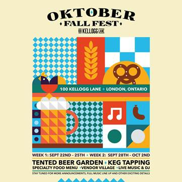 Oktober Fall Fest is coming to 100 Kellogg Lane starting Sept. 22, 2022