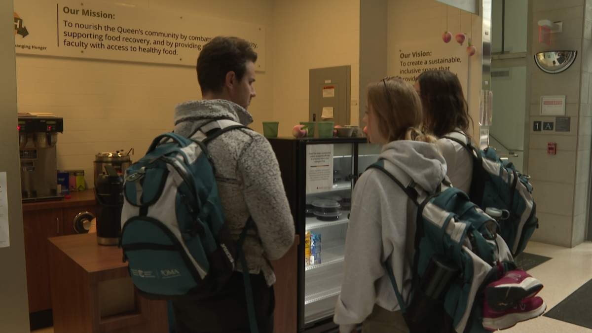 Queen's University has launched a new food market to support students experiencing food insecurity.