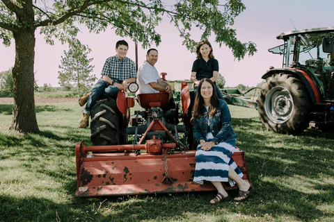 The Cornish family of Indian River has been named Peterborough County's Farm Family of the Year for 2022.