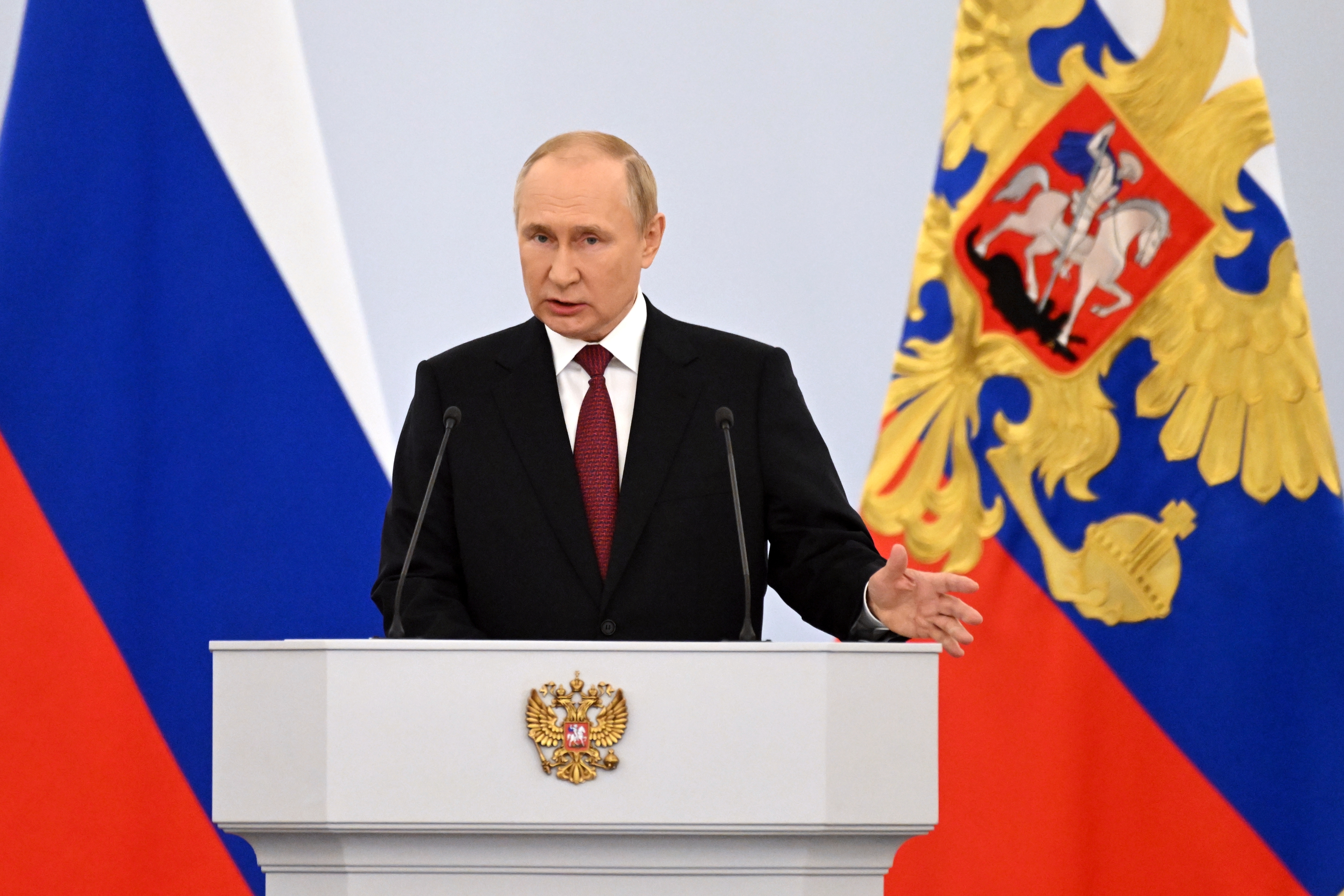 Russia Claims 4 ‘new Regions’ As Putin Declares Annexation In Parts Of ...