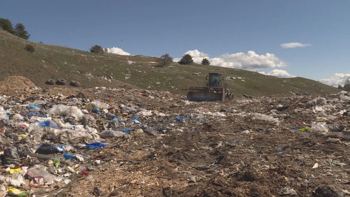 The Regional District of North Okanagan landfill  near Vernon, B.C. is expected to fill up by 2059. 