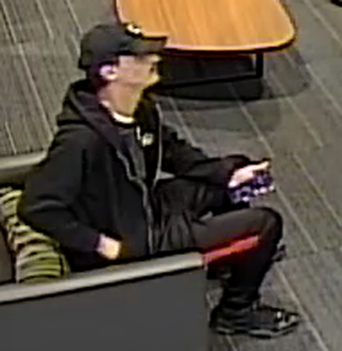 Richmond police are looking for this suspect in connection to a robbery attempt in Richmond, B.C.