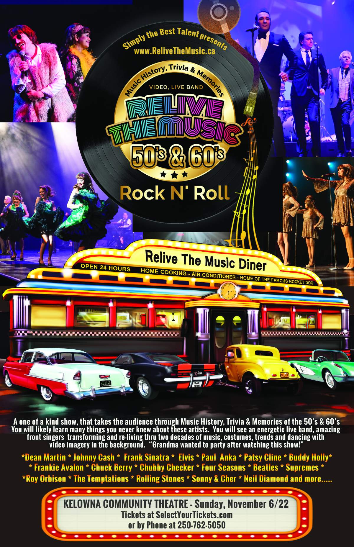 Relive the Music 50’s & 60’s Rock n Roll Show - image