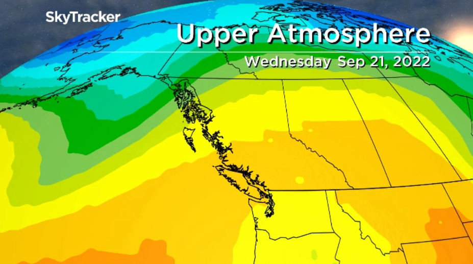 Ridge of high pressure keeps sunshine around for the final days of summer.