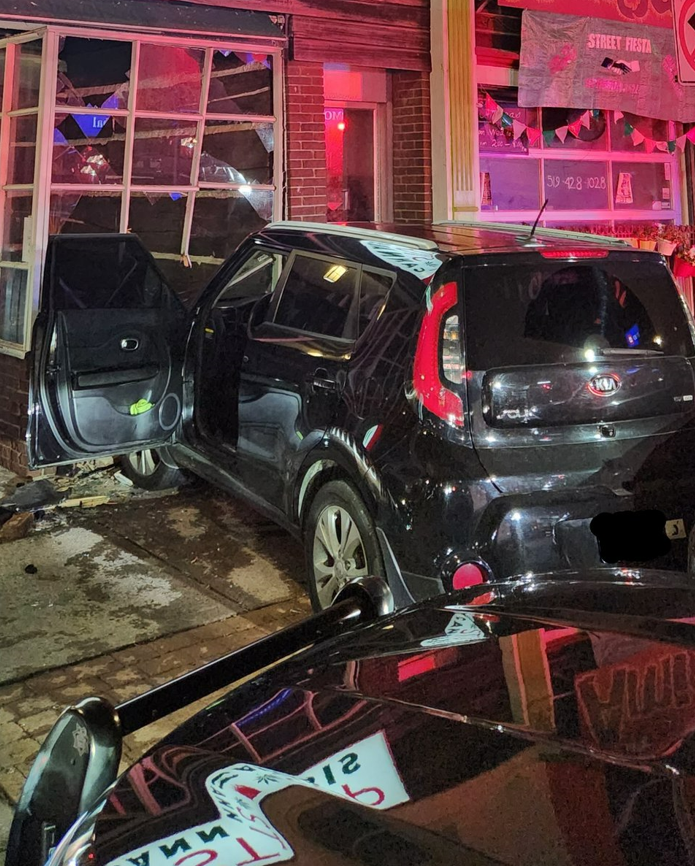 On Sunday, Sept. 18, at 4:21 a.m., Norfolk County OPP responded to single vehicle collision at a Norfolk Street South, Simcoe address. Officers arrived on scene and located a vehicle that had collided with a building.