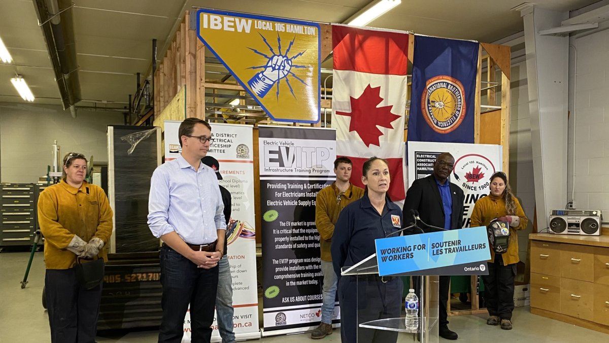 Labour minister Monte McNaughton announced an additional $90 million for a program that aims to find work for the underemployed or unemployed in an effort to tackle the labour shortage crisis.