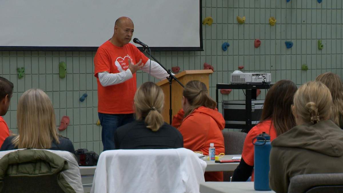 Teachers and staff members from the Northeast School Division were welcomed into a number of Indigenous communities Friday including Muskoday First Nations School. 