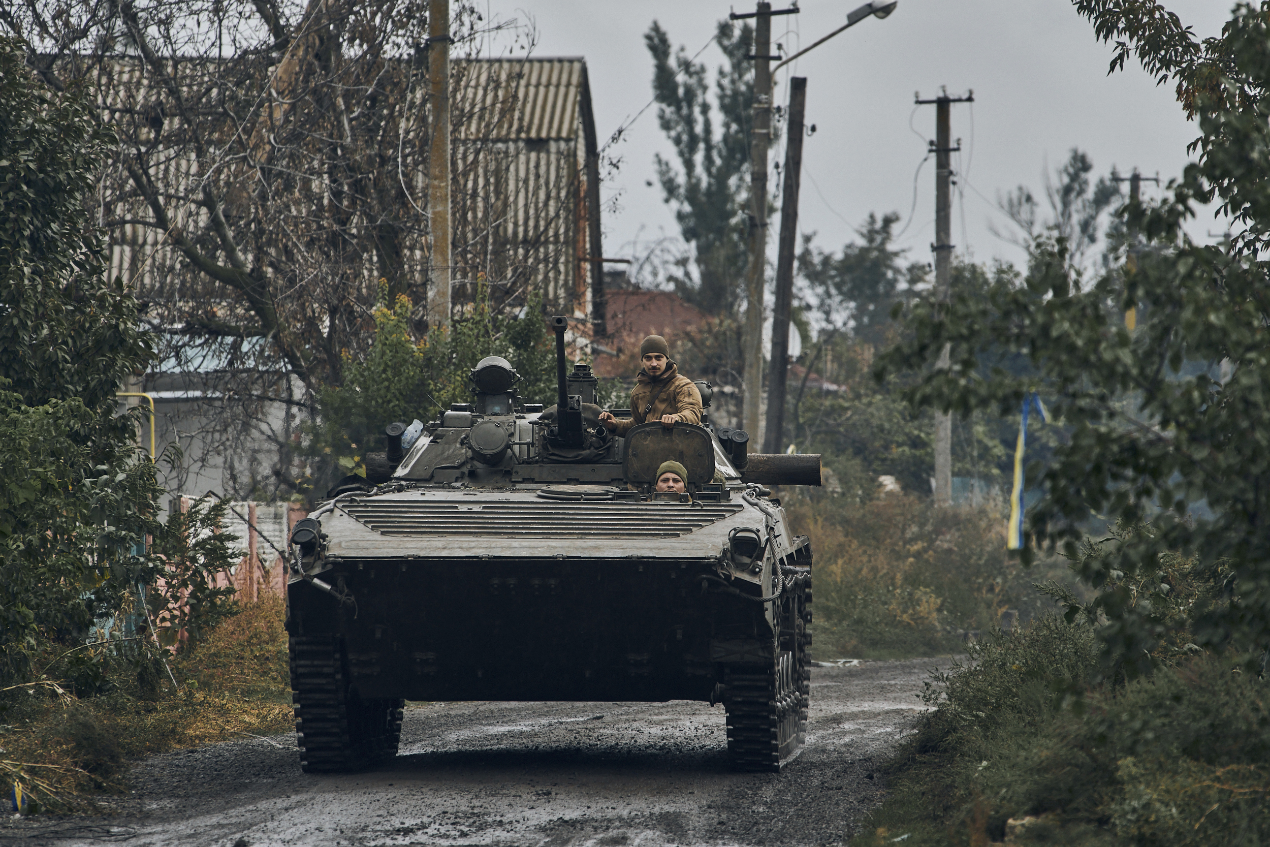 Zelenskyy visits city recently retaken by Ukrainian troops in counteroffensive