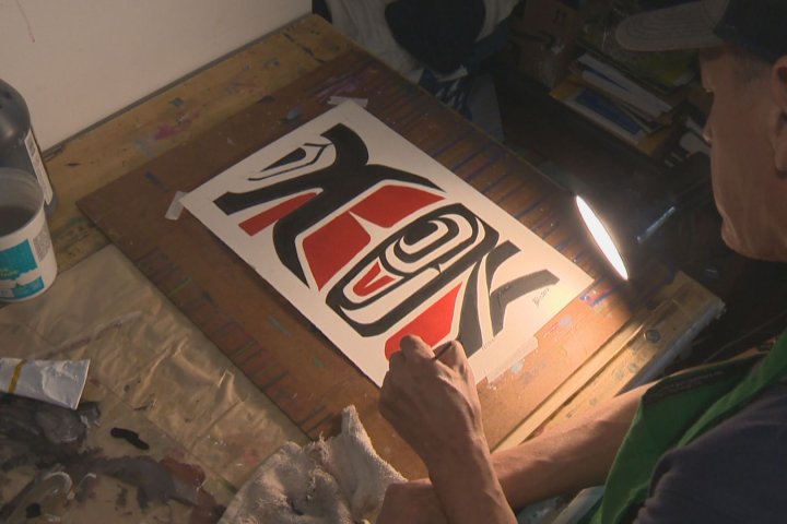 Kelowna artist explores Indigenous roots through paintbrush