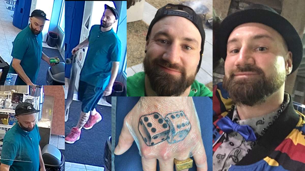 A collection of photos of David-Alexandre Beliveau, who was last seen in Calgary on Sept. 4, 2021.