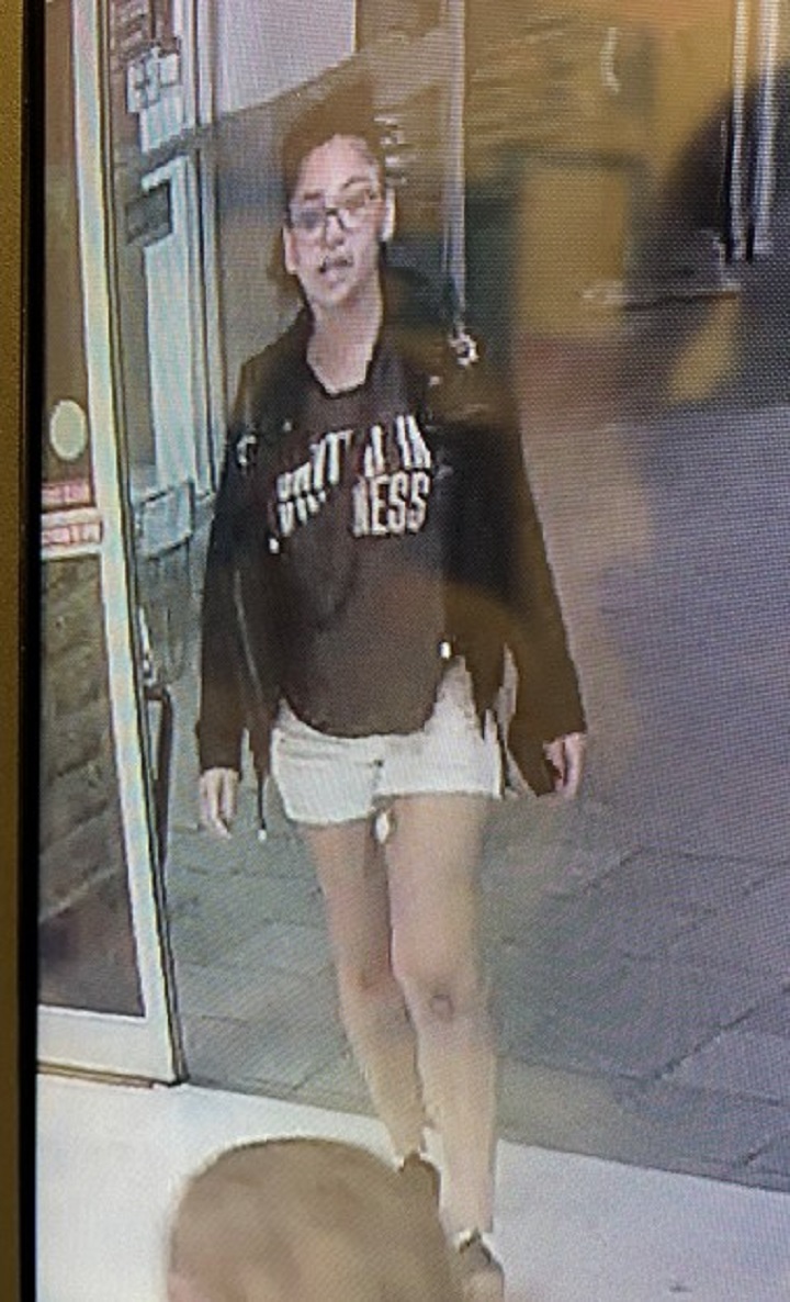 Police released this image of the female.