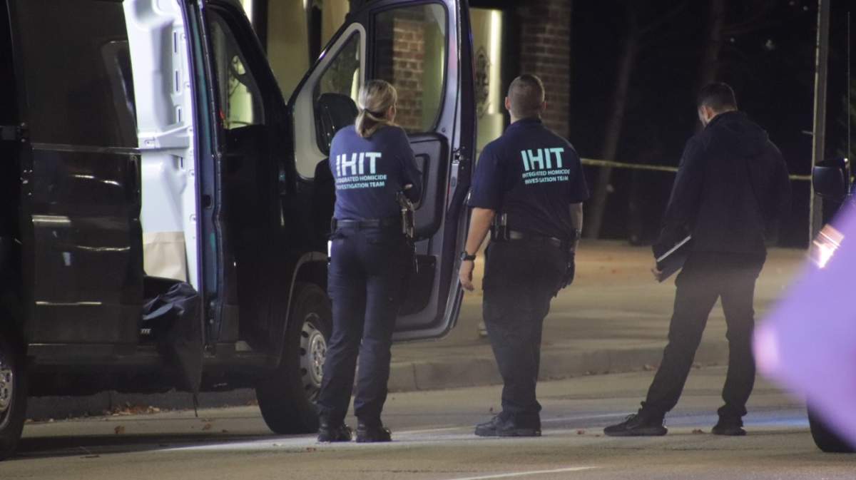 BC RCMP IHIT officers were seen at the location conducting an investigation.