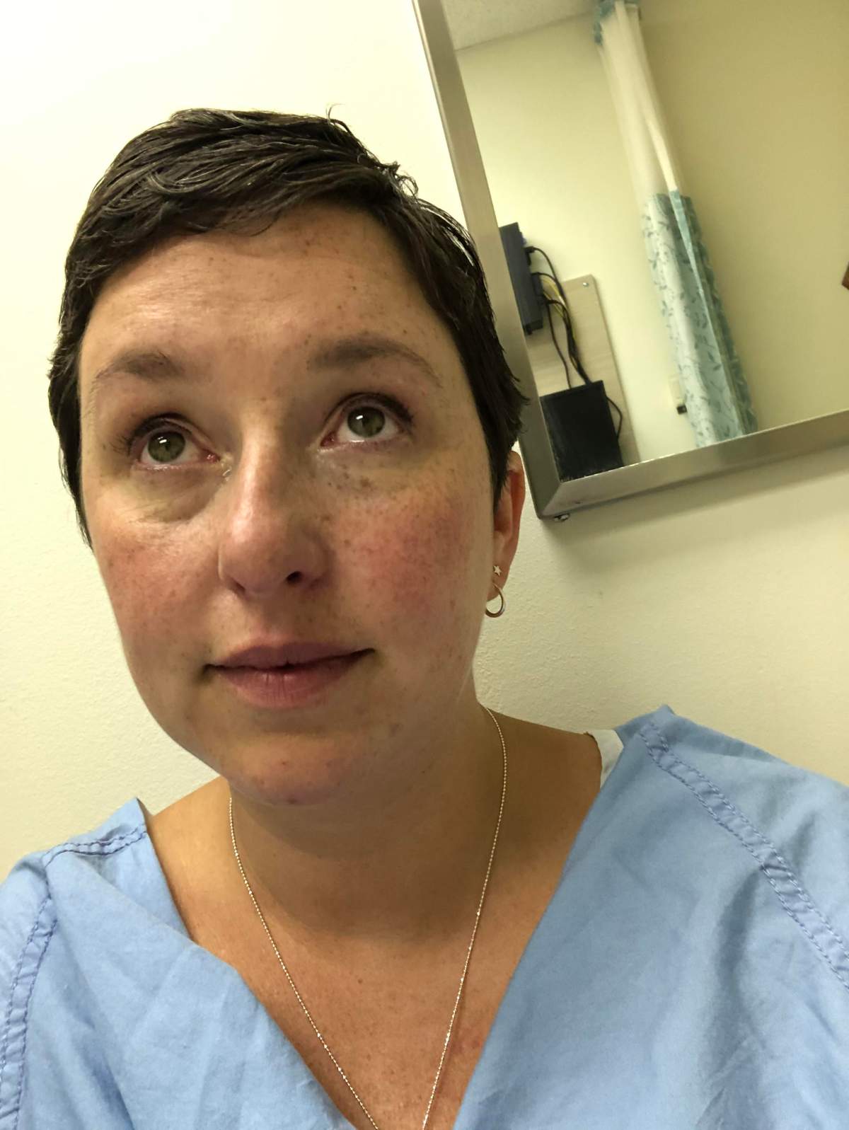 Fighting back tears in the spring of 2020, waiting to speak to an oncologist because I knew I still had cancer in my body but wasn't being taken seriously by my medical team.