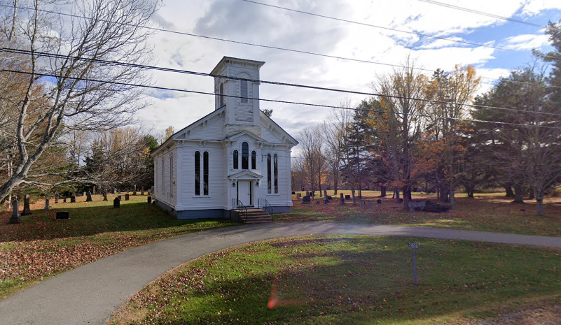 The River Philip United Church is pictured in November 2021.