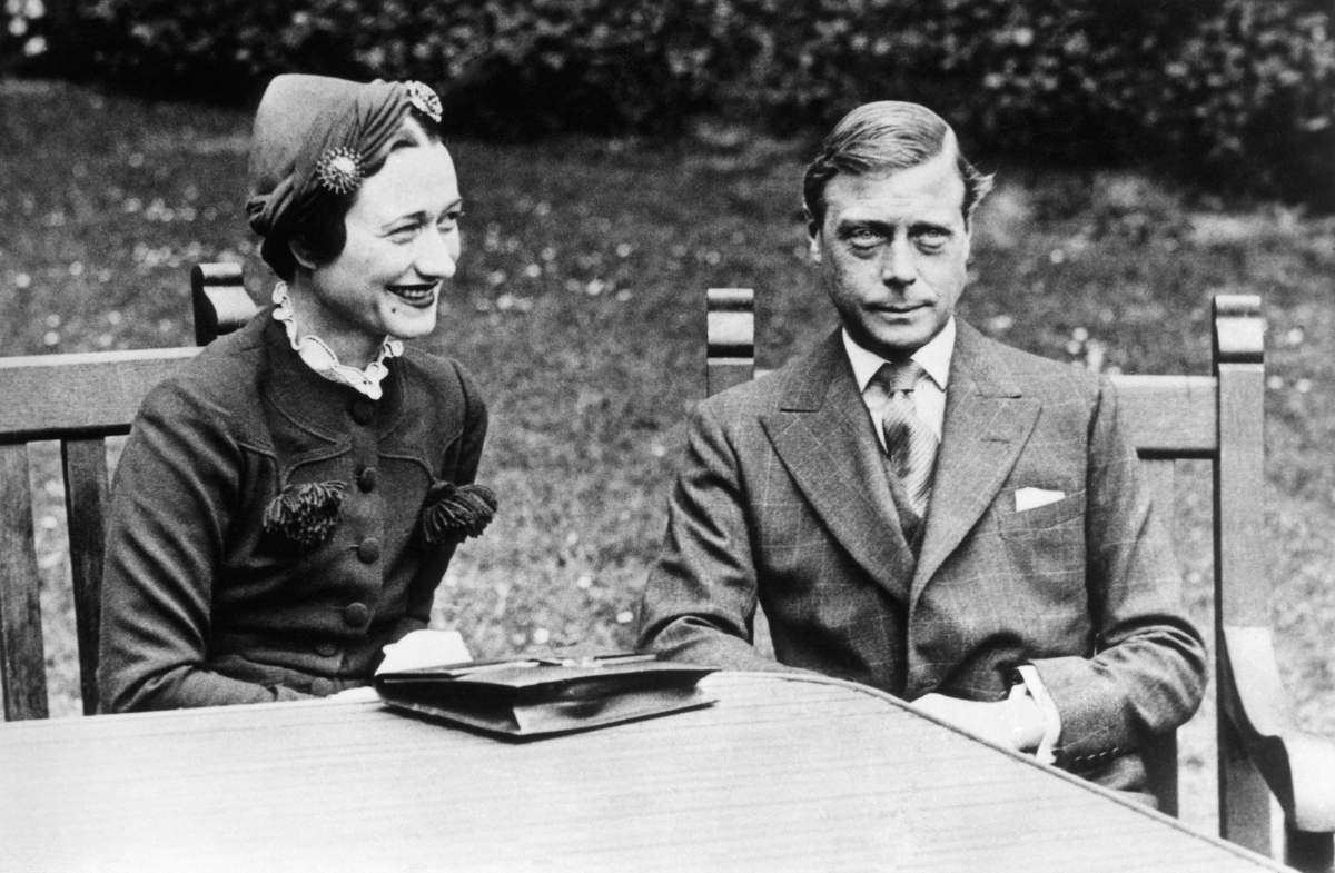 King Edward VIII, of England, with Wallis Simpson, 1936