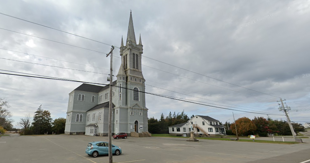 Église Sainte-Marie in Church Point, N.S.