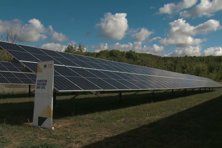 EPCOR energizes solar farm at Edmonton river valley water treatment plant