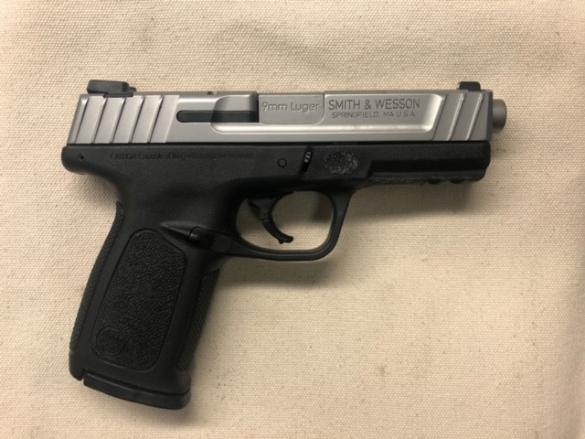 Firearms recovered by police in Edmonton and Saskatchewan in relation to an Alberta firearms trafficking investigation.