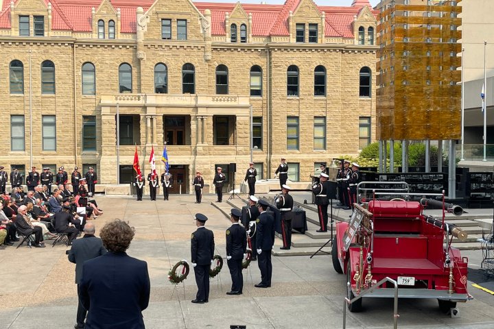 ‘Occupational illness’ kills two more Calgary firefighters as city marks annual memorial