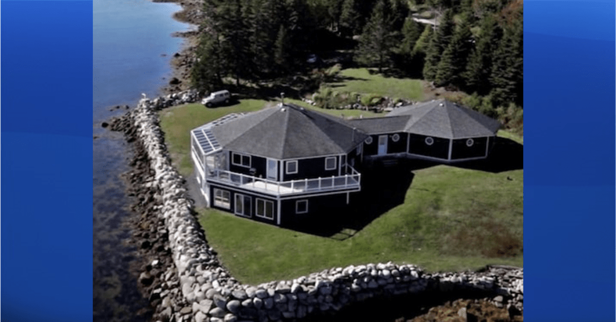 One of the homes seized by police as part of ALERT's Project Cobra shown at a news conference on Sept. 28, 2022.