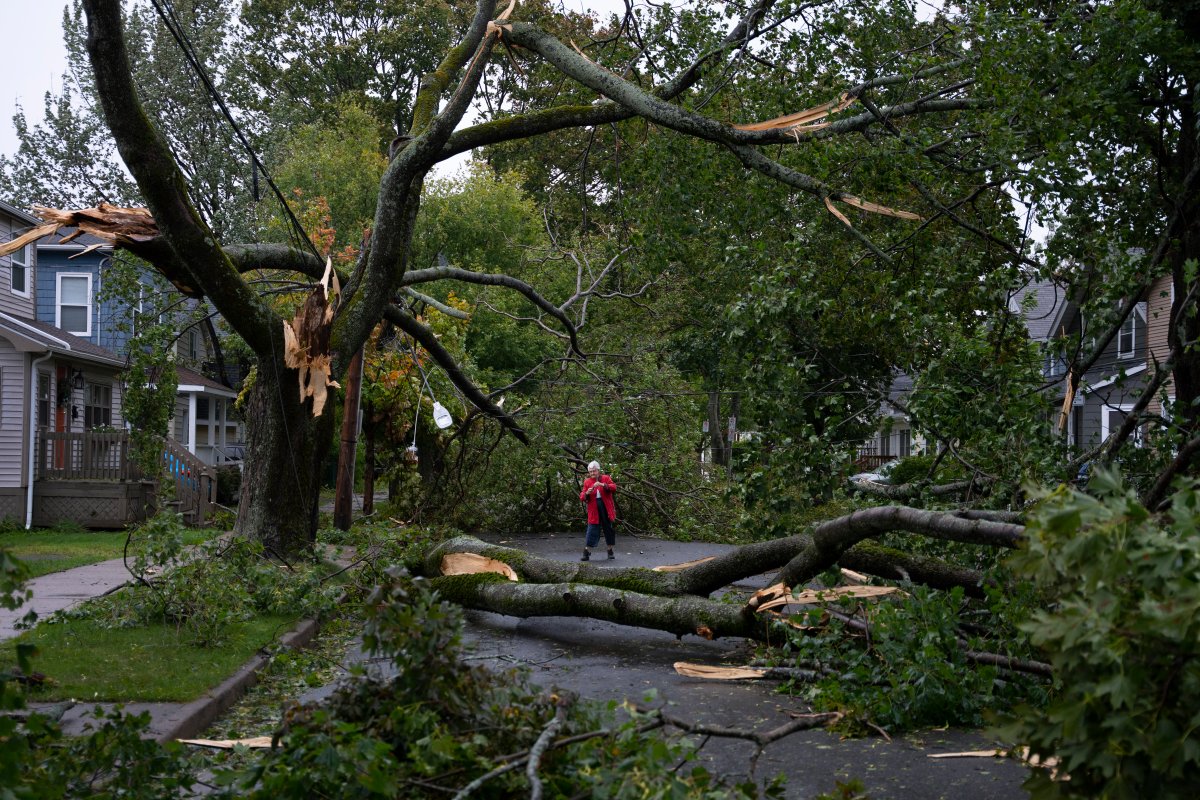 IN PHOTOS Scenes of damage as Fiona makes landfall across eastern