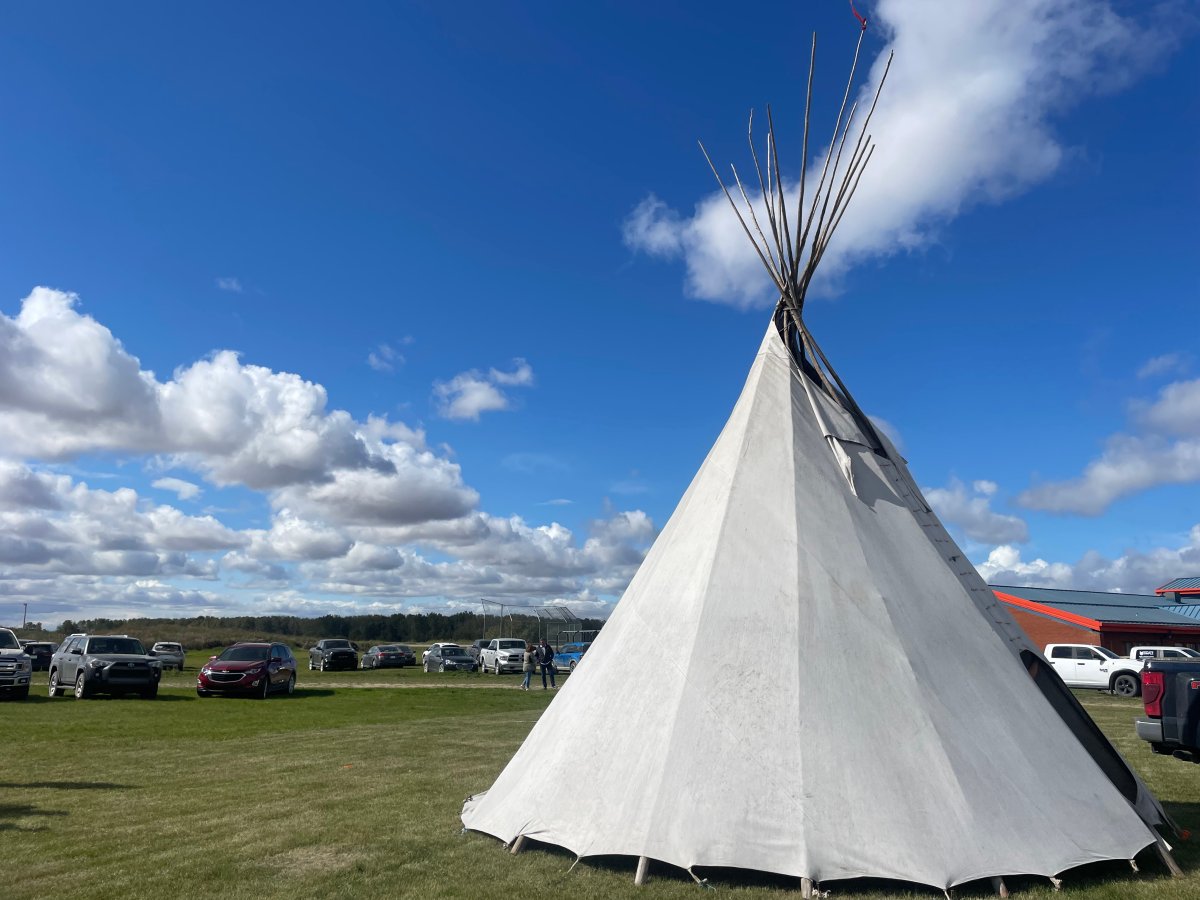 Two years after a mass stabbing in the Saskatchewan communities of James Smith Cree Nation and nearby village of Weldon, a playground to honour one of the victims has now been built.