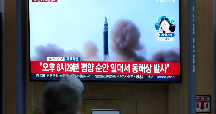 North Korea fires unidentified ballistic missile ahead of visit from U.S. Kamala Harris