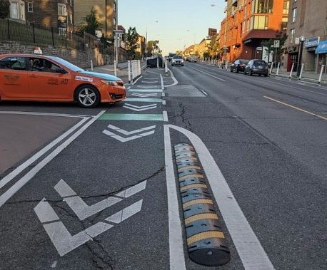 Toronto cyclists question city’s new speed bumps after collision sends rider to hospital