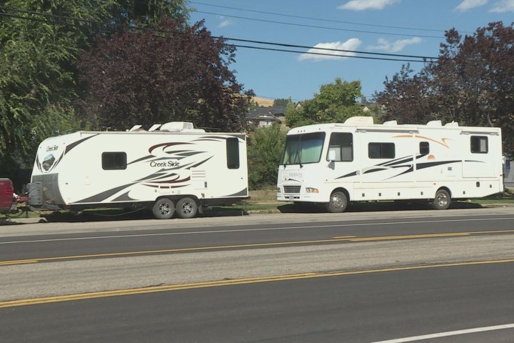 Vernon City Council looking to move RV squatters from busy avenue
