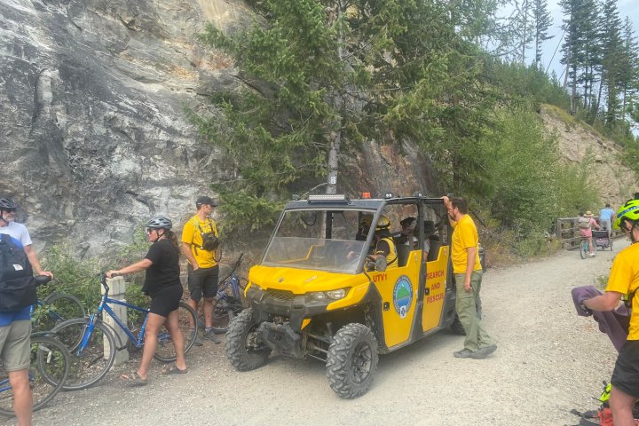 Injuries along Kettle Valley Railroad’s trestles requiring numerous rescues
