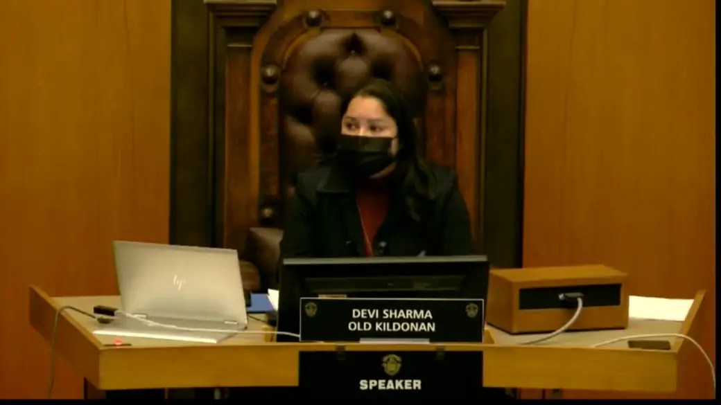 Coun. Devi Sharma, as seen in this file photo.