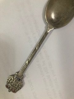 She and her classmates recieved a 10 inch spoon on the day of Queen Elizabeth’s coronation and the class had their attention turned to all the news coming out of the U.K.