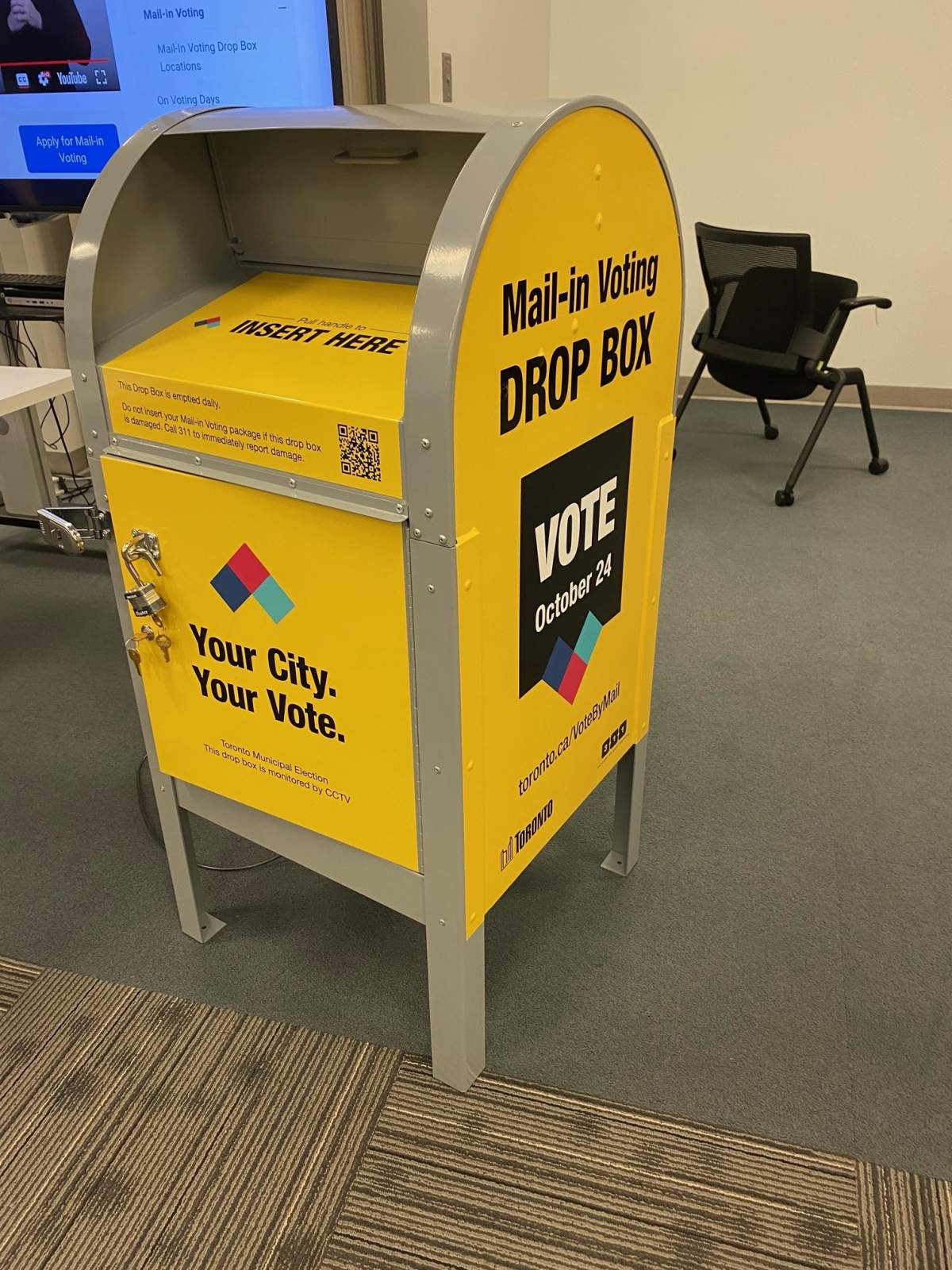 toronto election mailbox