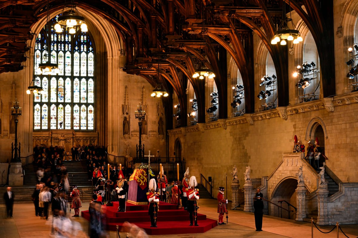 A peek inside the history of Westminster Hall, where Queen Elizabeth