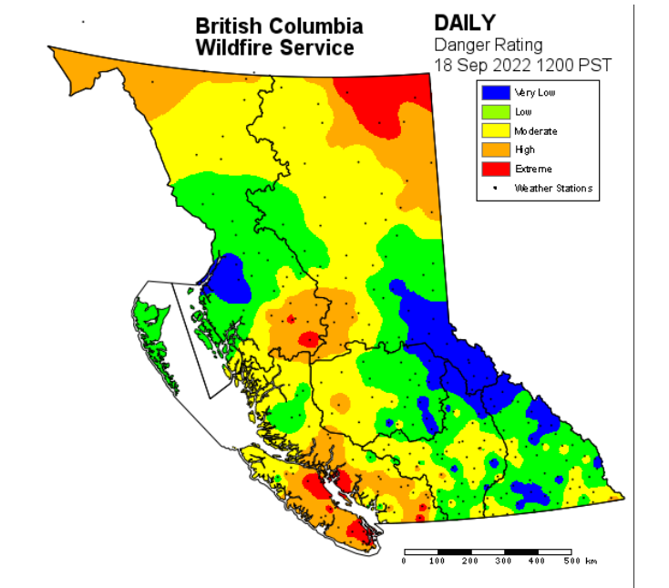 B.C. Had One Of The Driest Summers On Record And The Wildfire Risk ...