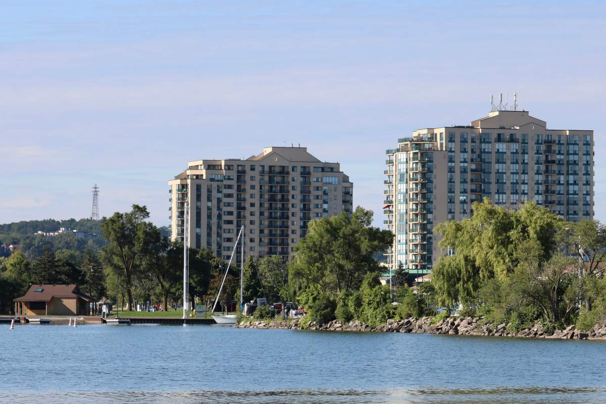 Waterfront in downtown Barrie Ont., Aug. 14, 2022