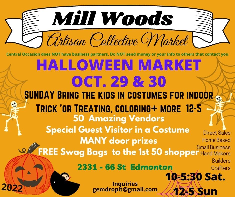 Mill Woods Halloween Market + Trick or Treating GlobalNews Events