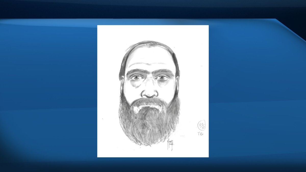 Cochrane RCMP released a sketch of a man who allegedly tried to lure an 11-year-old girl in a hamlet south of Cochrane.