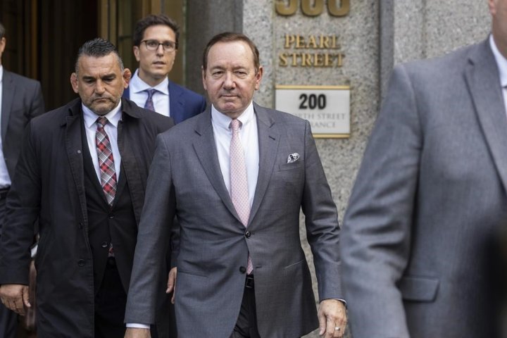 Kevin Spacey charged with 7 additional sex offences in U.K.