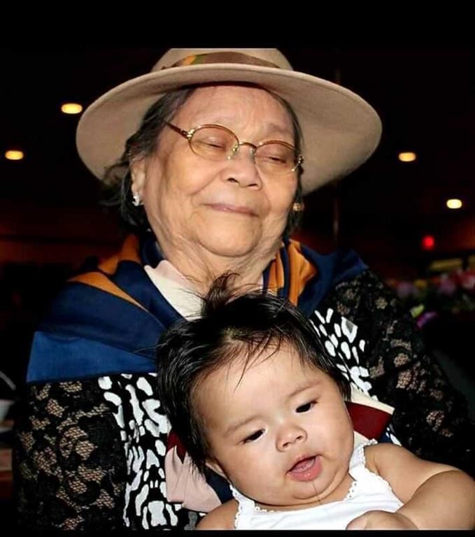 Candida Macarine, 86, is seen in an undated family handout photo. The family of the Montreal woman who died in a western Montreal hospital earlier this year has called for a new investigation into the circumstances of her death.