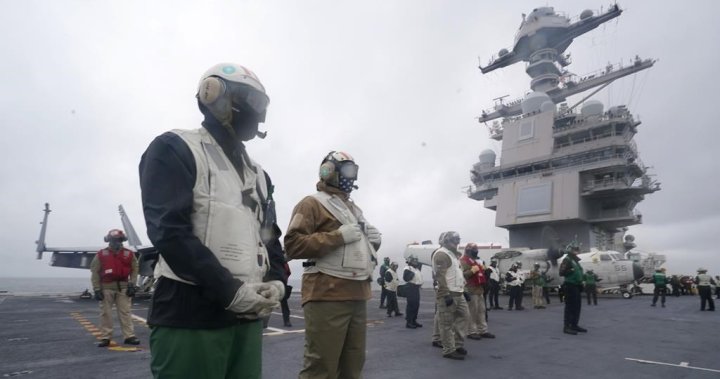 First deployment for American aircraft carrier includes visit to Halifax this weekend