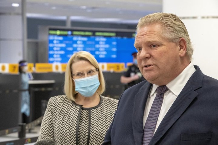 Premier Ford, Ontario Health Minister set to make joint announcement