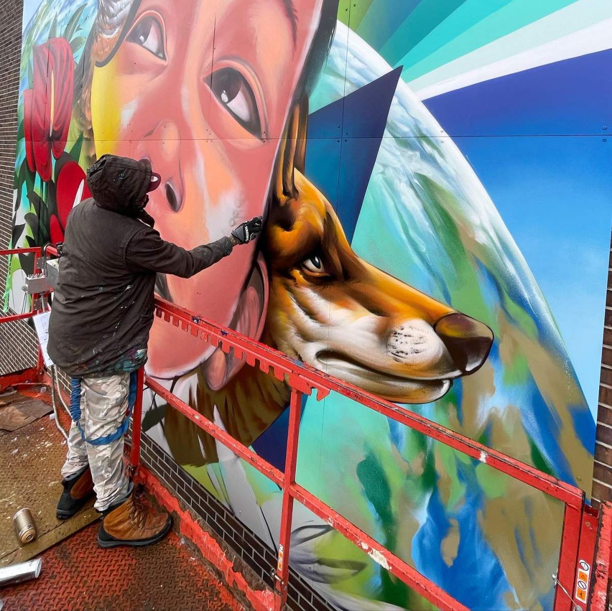 Bruno Smoky of Clandestinos at Bluevale Collegiate Institute in Kitchener