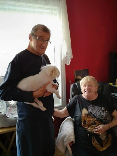 Don and Shirley Tripp, original owners of Millbourne Laundromat and organizers of annual Thanksgiving feast.