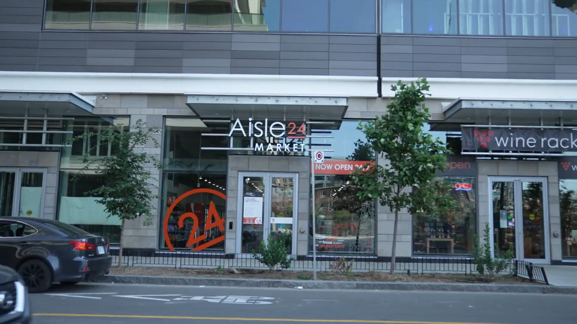 Exterior of Aisle 24