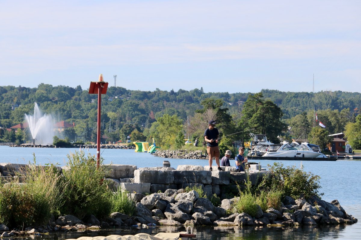 Waterfront in downtown Barrie Ont., Aug. 14, 2022