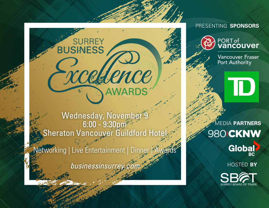 Global Bc Sponsors Surrey Business Excellence Awards Globalnews Events
