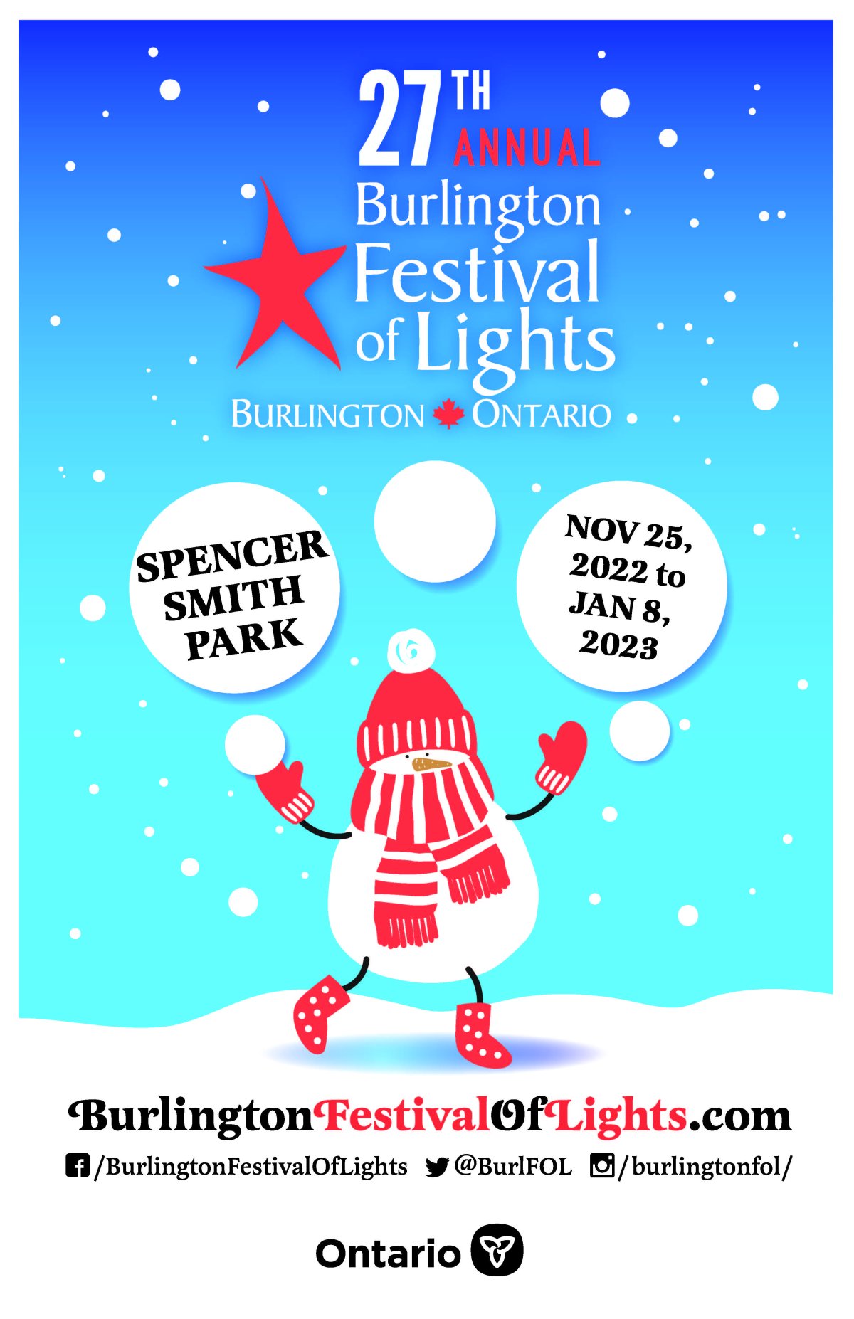 27th Annual Burlington Festival of Lights GlobalNews Events